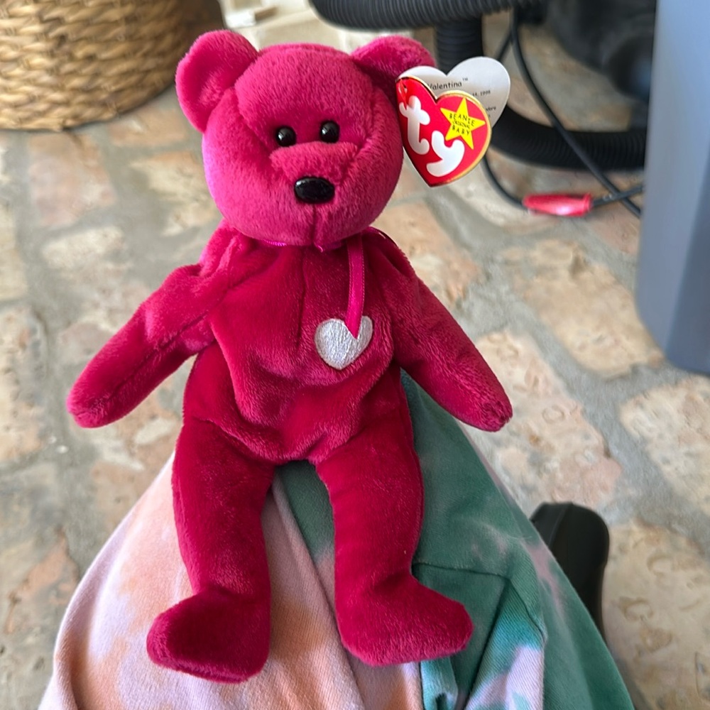 TY beanie baby Valentina RARE multiple tag errors